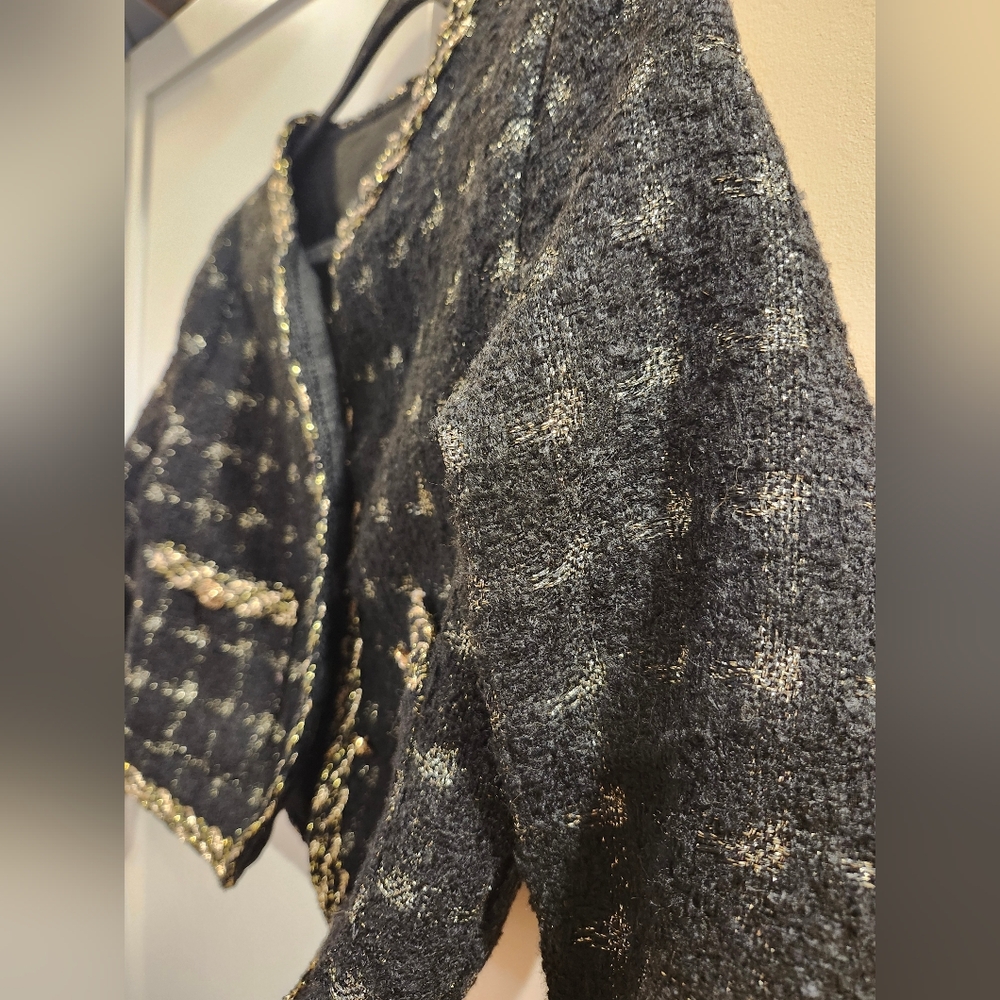 Tweed Button Jacket - Picture 6 of 6